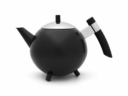 Bredemeijer Meteor Konvička na čaj černo-chromová