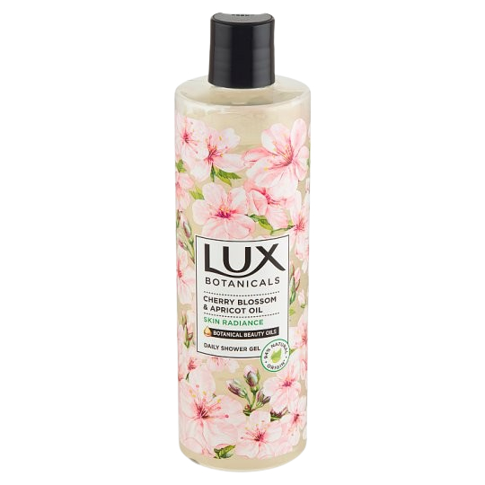 Lux Botanicals Cherry Blossom & Apricot Oil sprchový gél 500 ml
