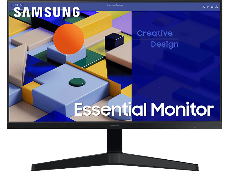 Samsung Monitor Ls24C312 24" Bildskärm 75Hz och AMD FreeSync