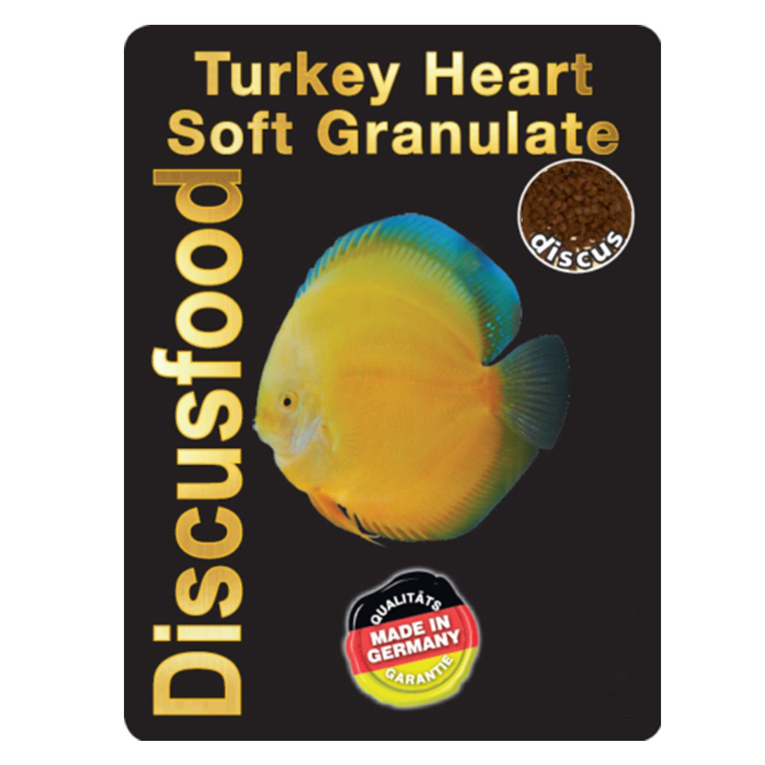 Discusfood Turkey Heart Soft Granulate 230g / 500ml