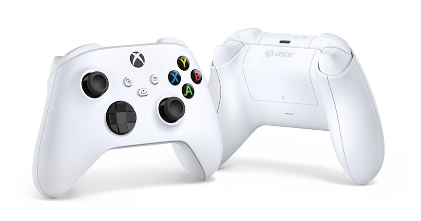 Originálny ovládač Xbox Series/Xbox One Robot White (QAU-00083) biely