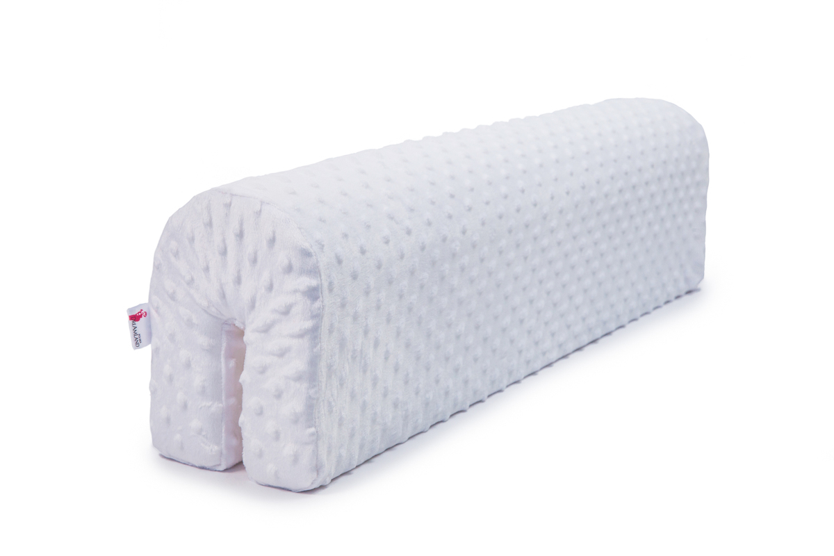 Chránič na posteľ Ourbaby - biely - 70 cm