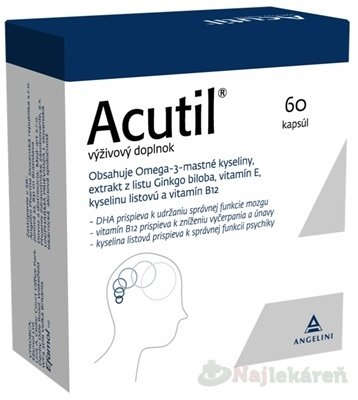 Efamol Acutil 60 capsules