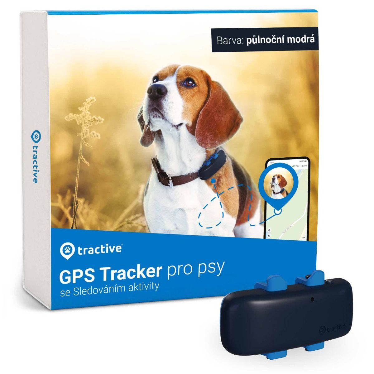 GPS navigácia Tractive GPS lokátor pre psy