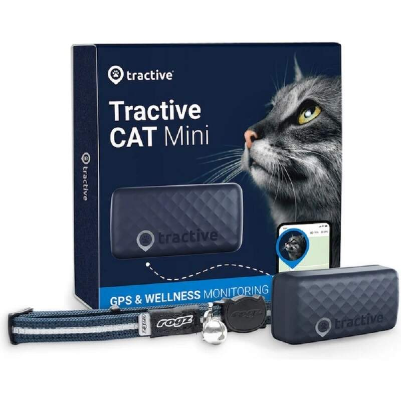 Tracker für Katze Tractive GPS CAT Mini Tracker für Katzen blau