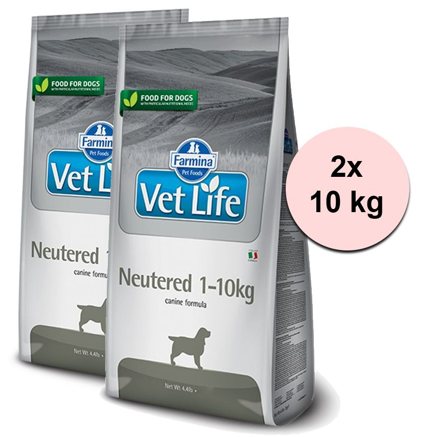 Farmina Vet Life Neutered 1-10 kg Canine 2 x 10 kg