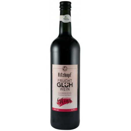 Vin Rosu de Fructe cu Mirodenii, 9 % Alcool, Hitzkopf, 750 ml...