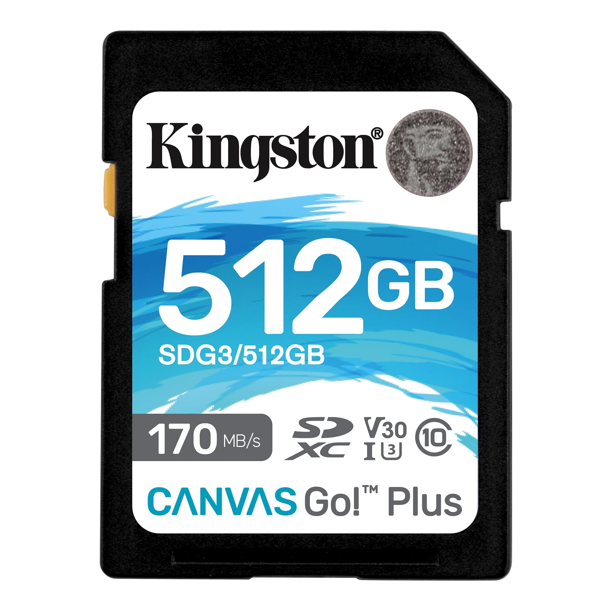 Paměťová karta Kingston SDXC U3 V30 512 GB, 170/90 MB/s