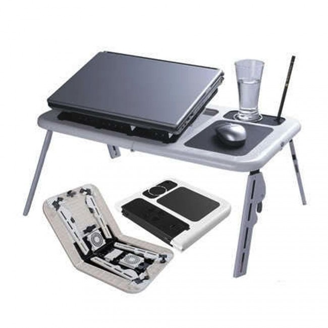 Profi chladiaci stolík pod notebook E-TABLE
