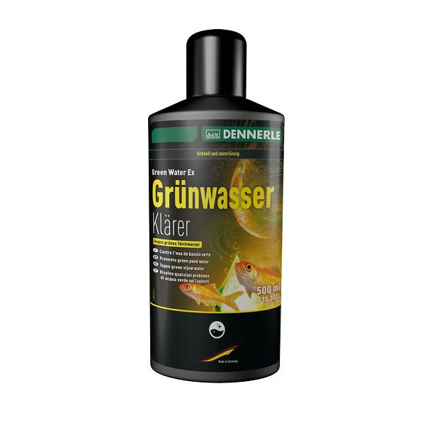 DENNERLE Grünwasser-Klarer 500 ml - împotriva algelor verzi