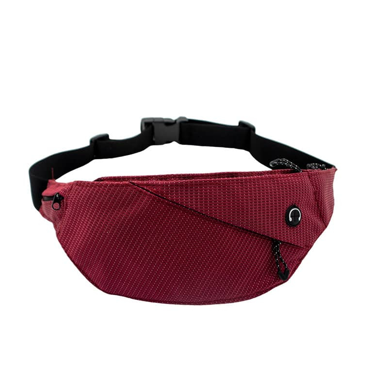 Sports strap with bottle holder Color: Red