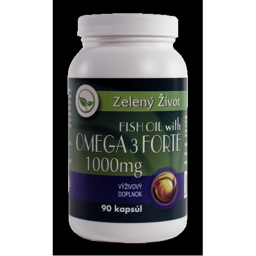 Fish oil with Omega-3 Forte 1000mg 90 capsules