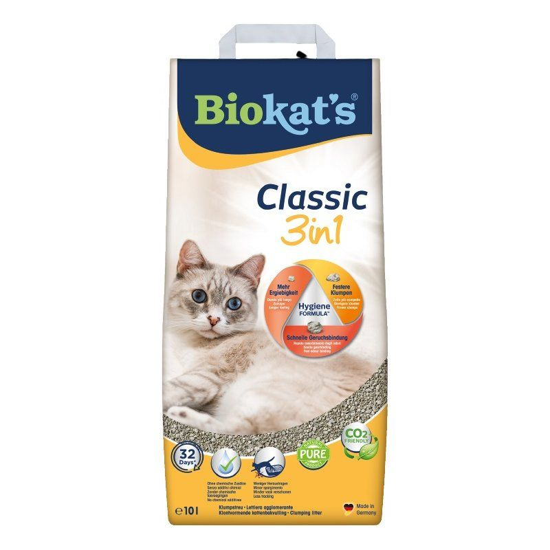 Biokat’s Classic 3 in 1 litieră 10 l