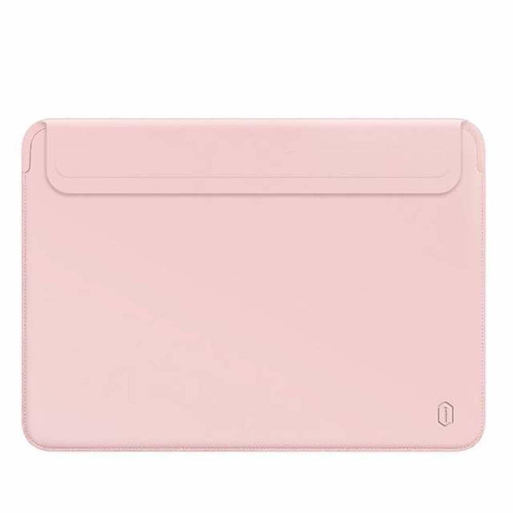 WiWu PU Leather Carry HandCraft Sleeve MacBook Pro 15" USB-C - Pink
