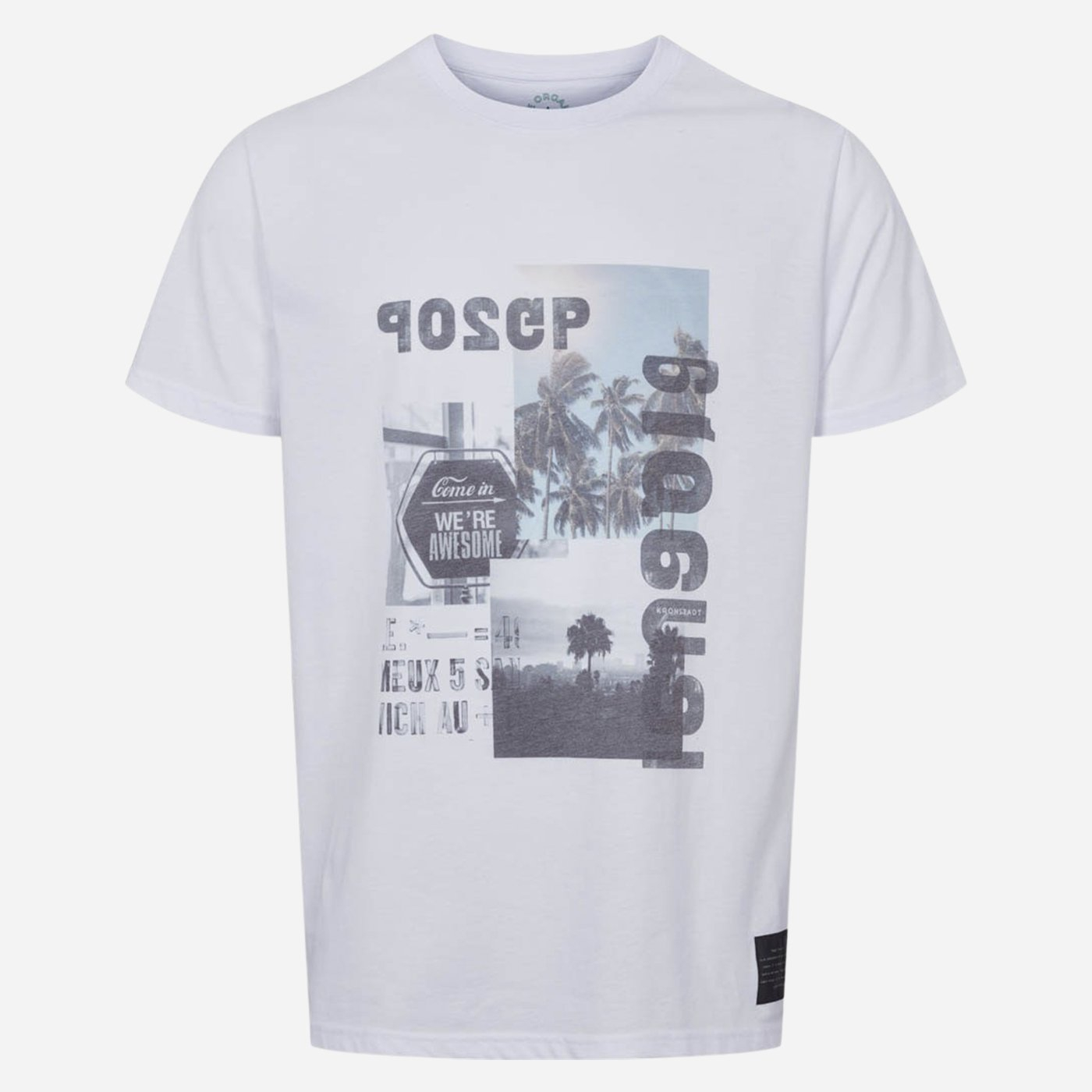 Kronstadt Pánske tričko z organickej bavlny Veľkosť: XL
