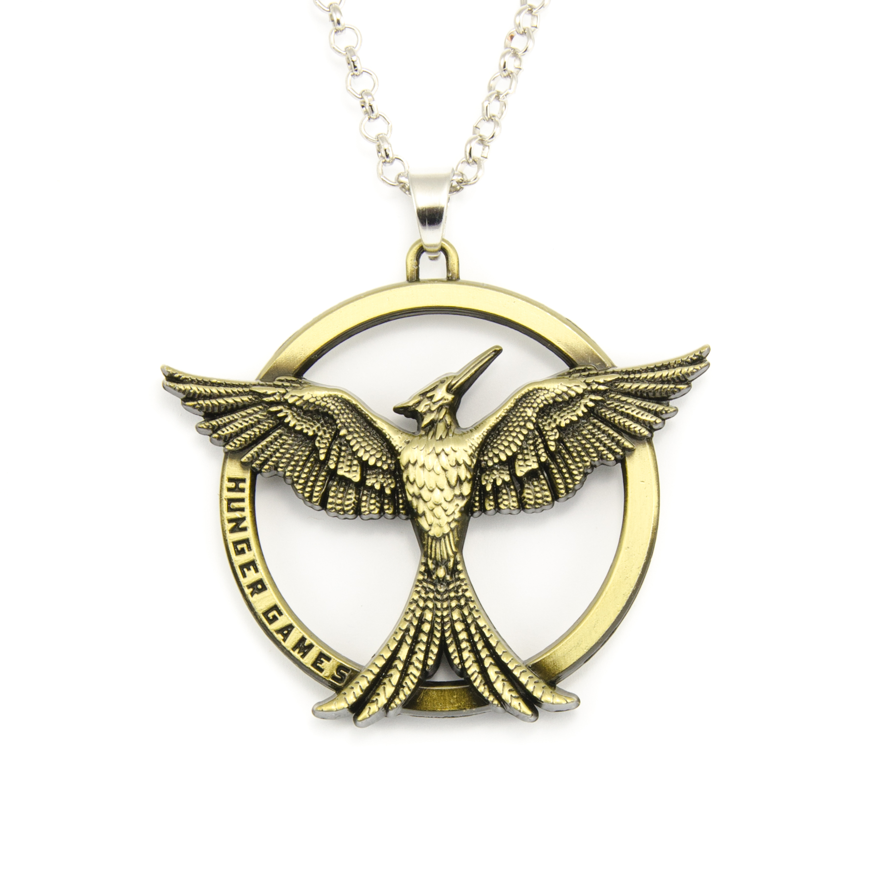 JewelsHall Náhrdelník Hunger Games - reprodrozd bronzový