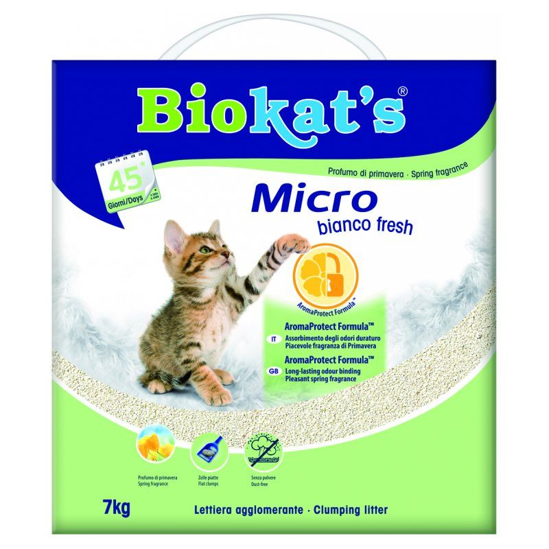 Biokat's Micro Bianco Fresh Litter 7 kg