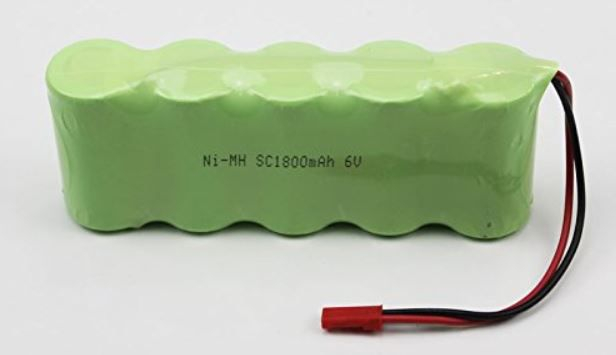 RCskladem Baterie Ni-MH 1800mAh 6V 18006