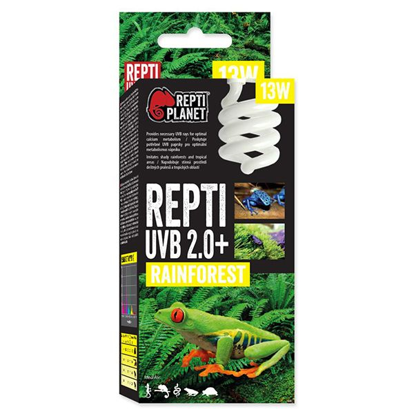REPTI PLANET Repti UVB 2.0+ Rainforest izzó 13W