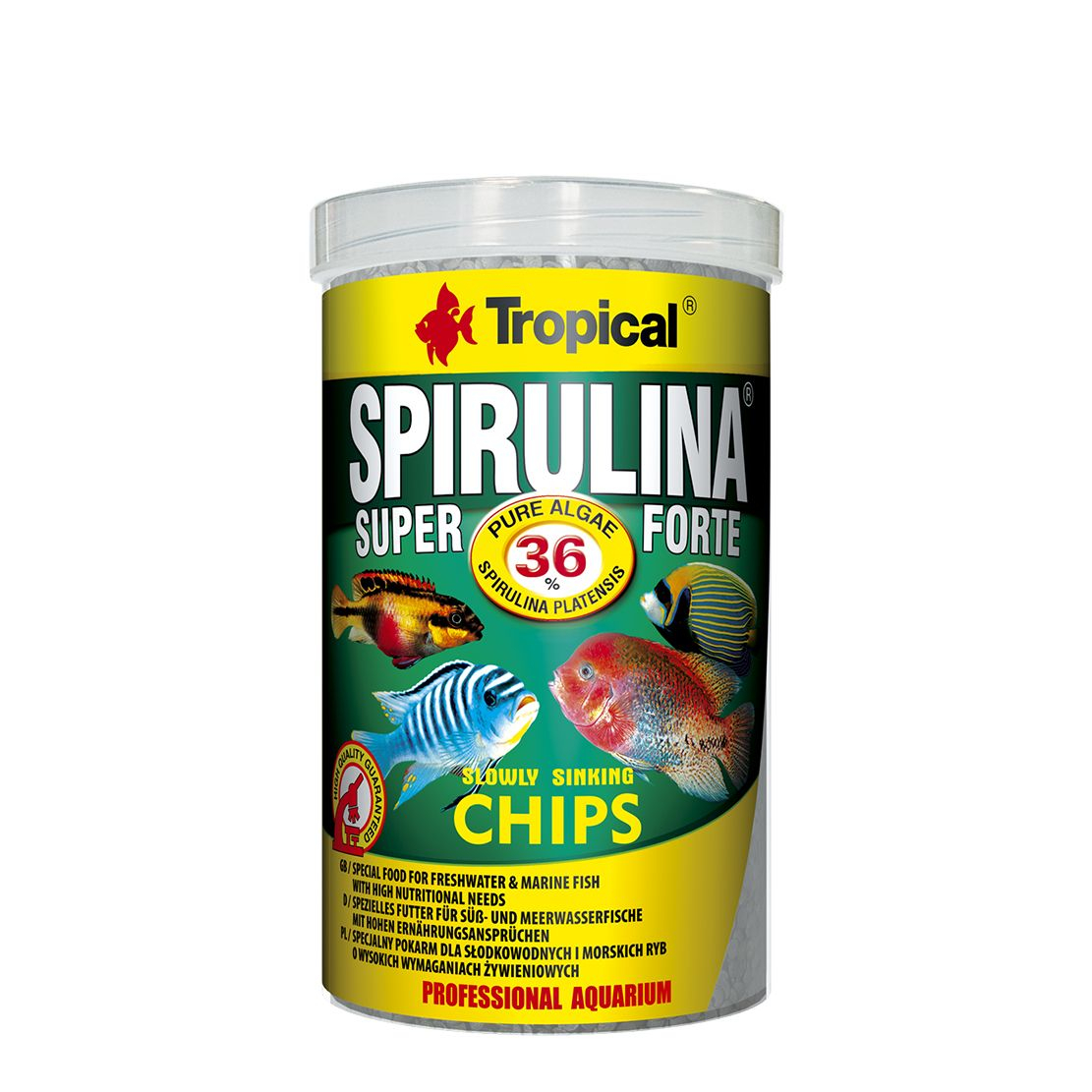 TROPICAL Spirulina Super Forte Chips 100ml/52g