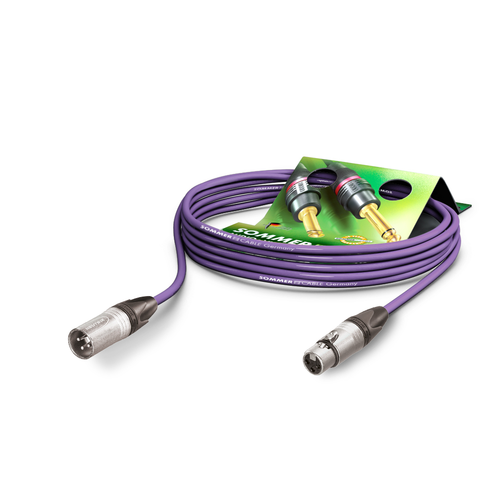 Sommer Cable MC The Stage, Purple, 10,00m