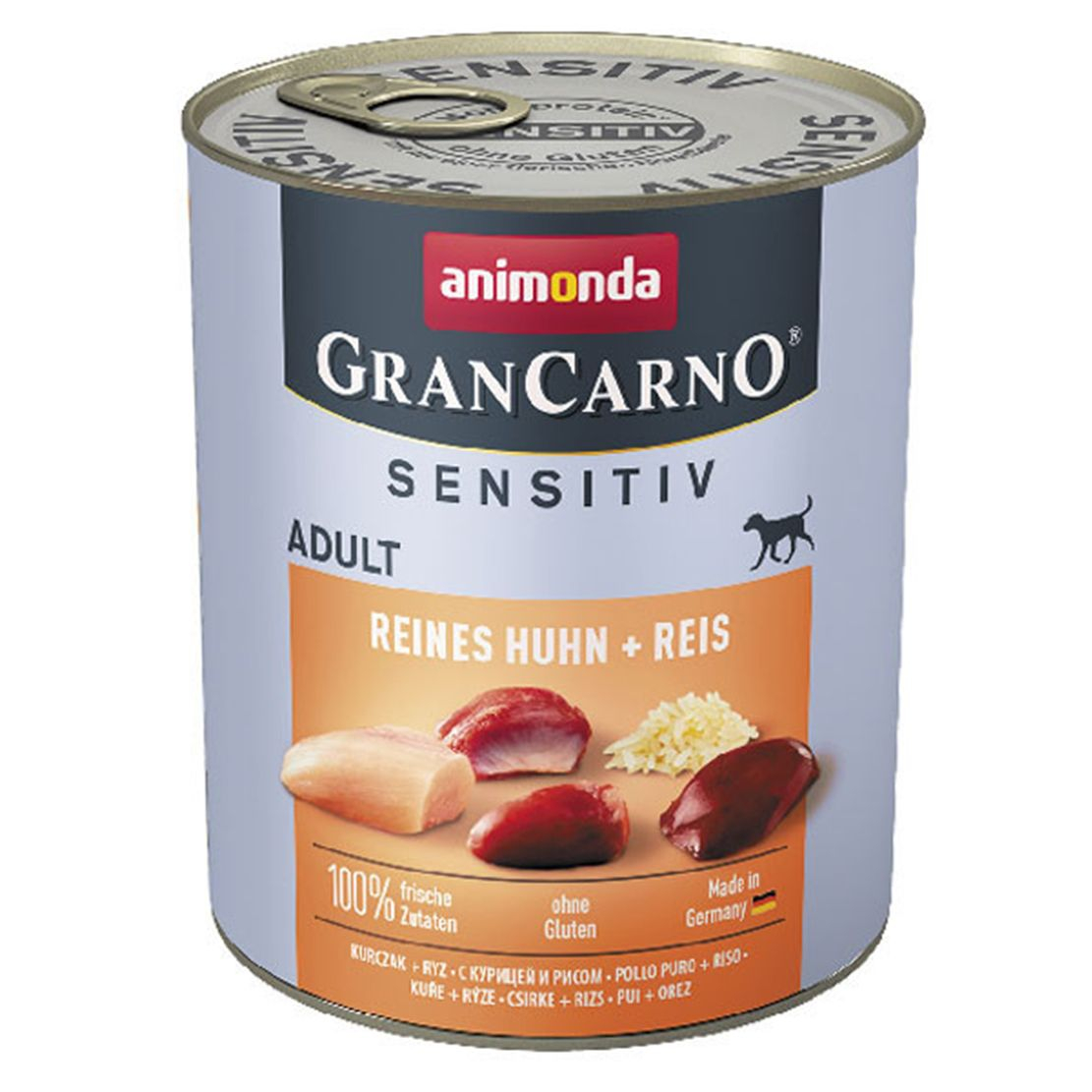 Animonda GranCarno Sensitiv Adult - pui și orez 800g