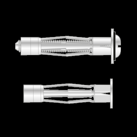 Dibluri Rigips Metalice de Expansiune cu Surub M5x58 I.INCO558S...