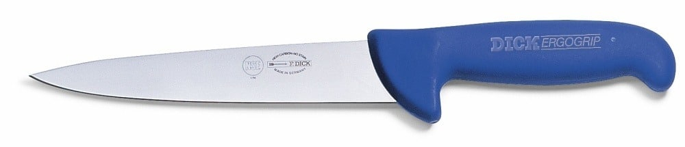 Vykrvovací nôž ErgoGrip modrý - 21 cm | F.Dick 8200621