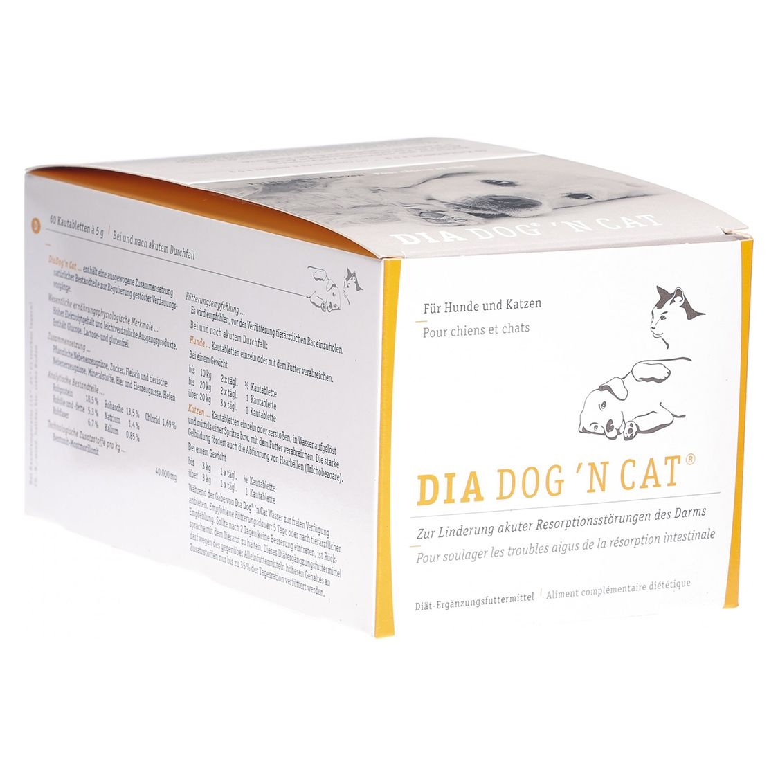 Dia-dog and cat tablete masticabile 60 buc