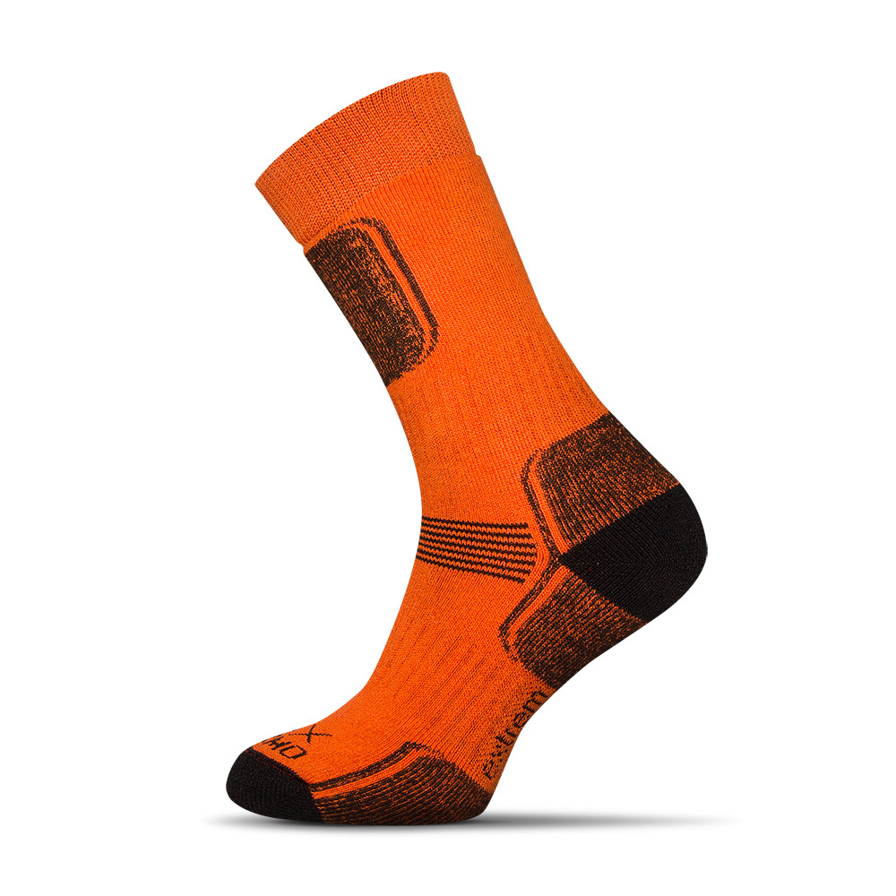 Termo Extreme ponožky - oranžová, L (44-46)
