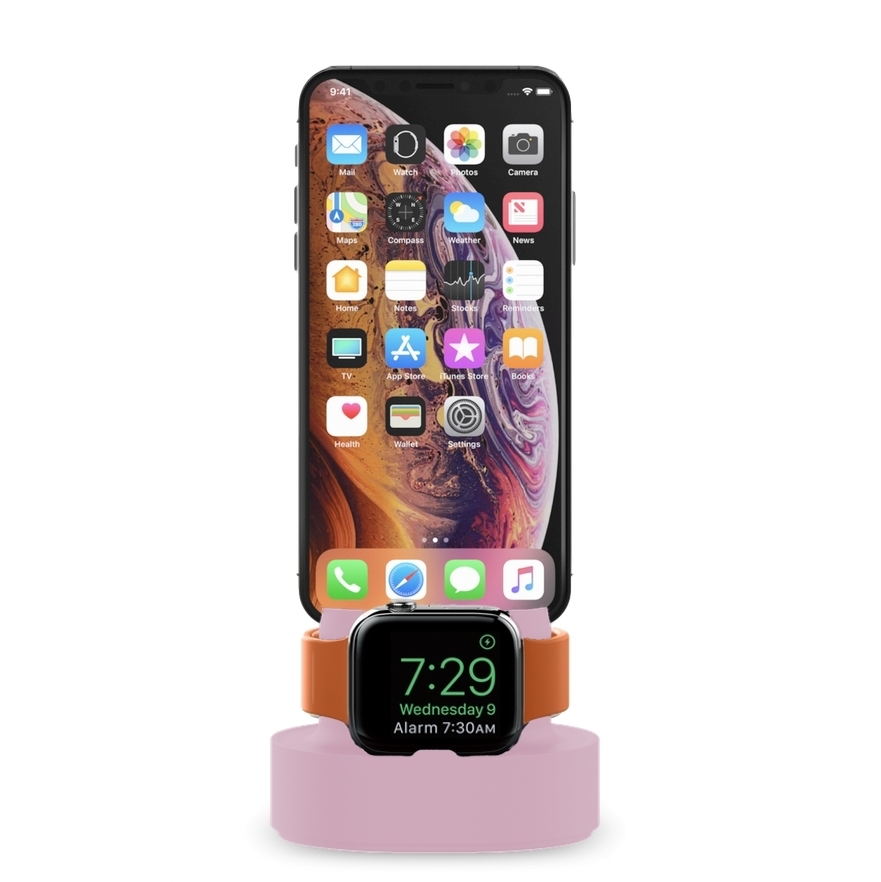 Unschuldiges iPhone & Watch & AirPods Ladegerät - Pink