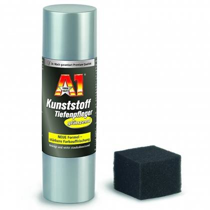 A1 Kunststoff Tiefenpflege – hĺbkový čistič plastov Lesklý 250ml A1 50023