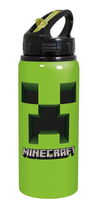 Fľaša Minecraft - Creeper