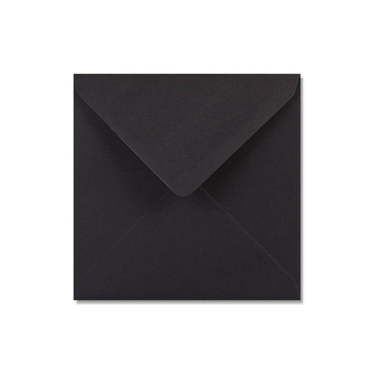 Zwarte enveloppen 15,5x15,5 cm