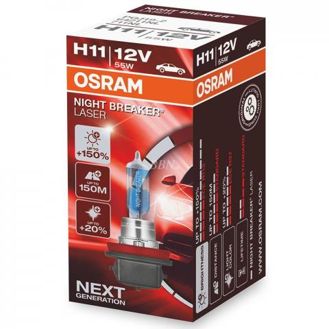 Osram Night Breaker Laser GEN2 64211NL H11 PGJ19-2 12V 55W