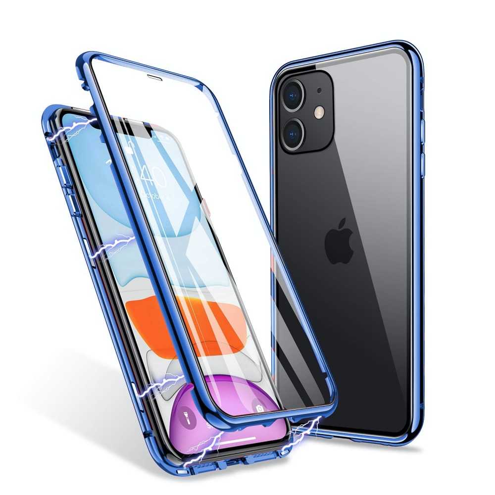 Innocent Durable Magnetic Pro Case 9H iPhone XS Max - Blue