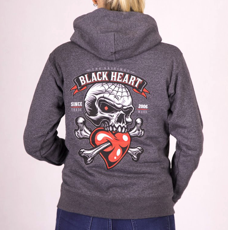 Black Heart Dámská motorkárska mikina BLACK HEART LOVER, Veľkosť L