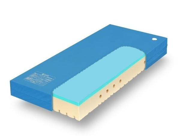 Matrac 80 x 220 cm Tropico - SUPER FOX BLUE Classic 24 cm POŤAH PU - antibakteriálny matrac pre domácu starostlivosť 80 x 220 cm